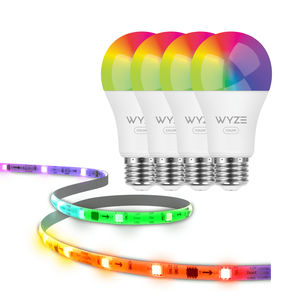Smart Lighting Kit - Bulb Color + Light Strip Pro Bundle