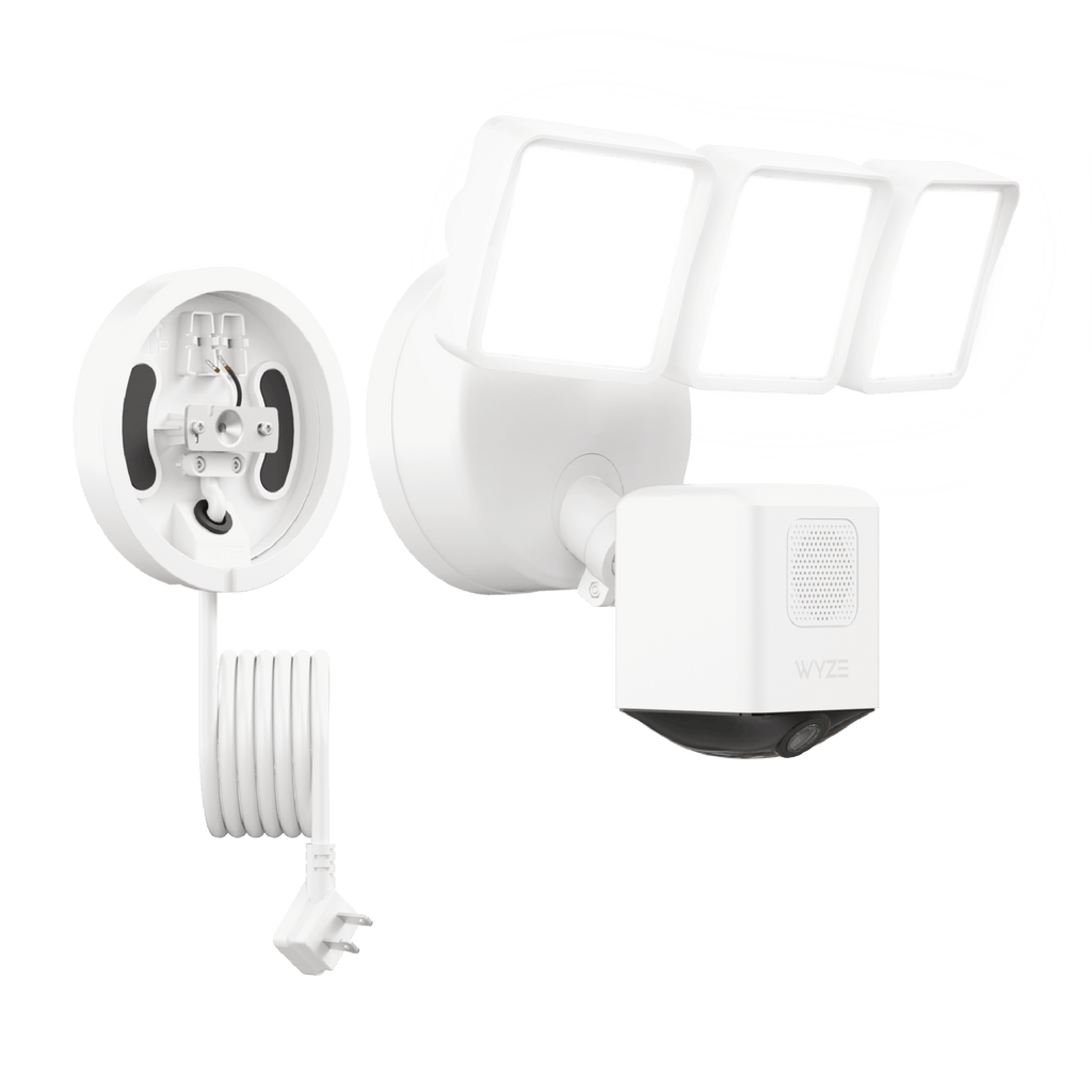 Fancy Cam Floodlight Pro + Plug-In Mount