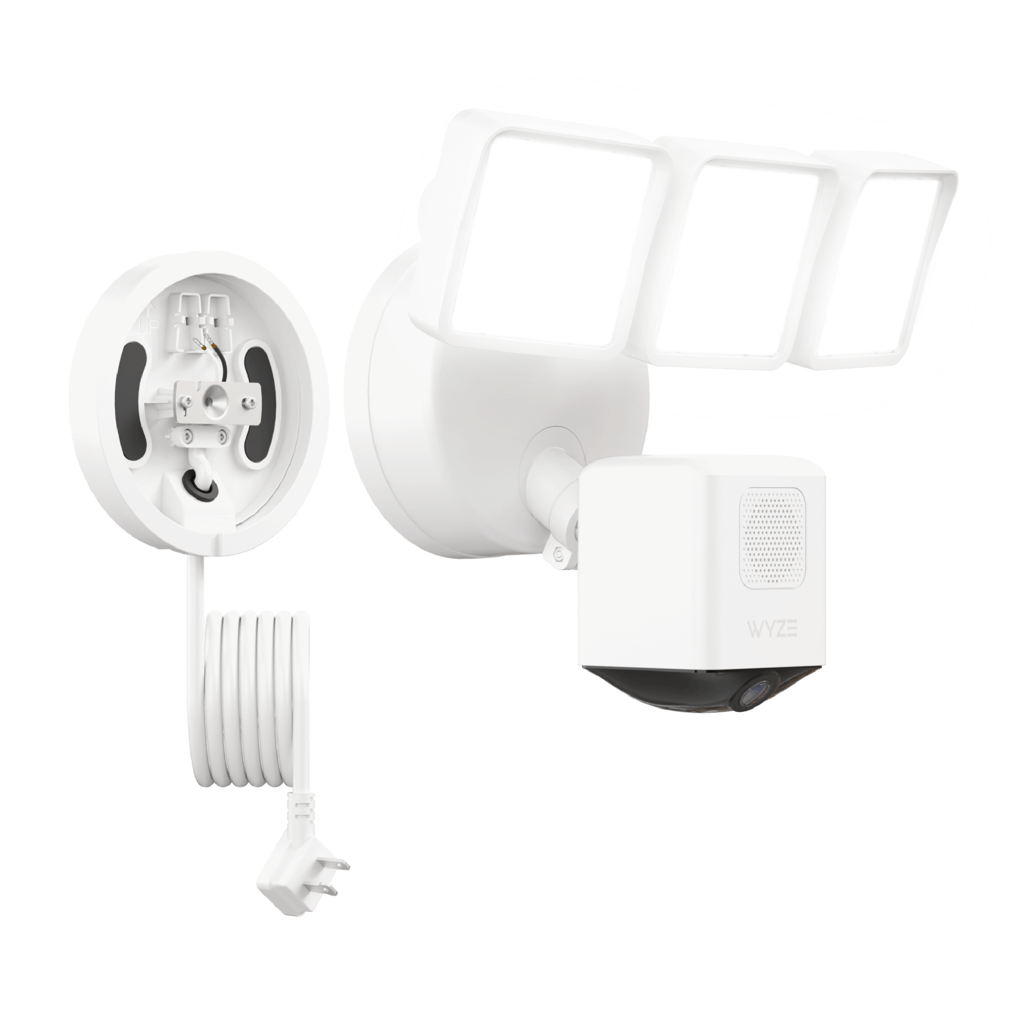 Fancy Cam Floodlight Pro + Plug-In Mount