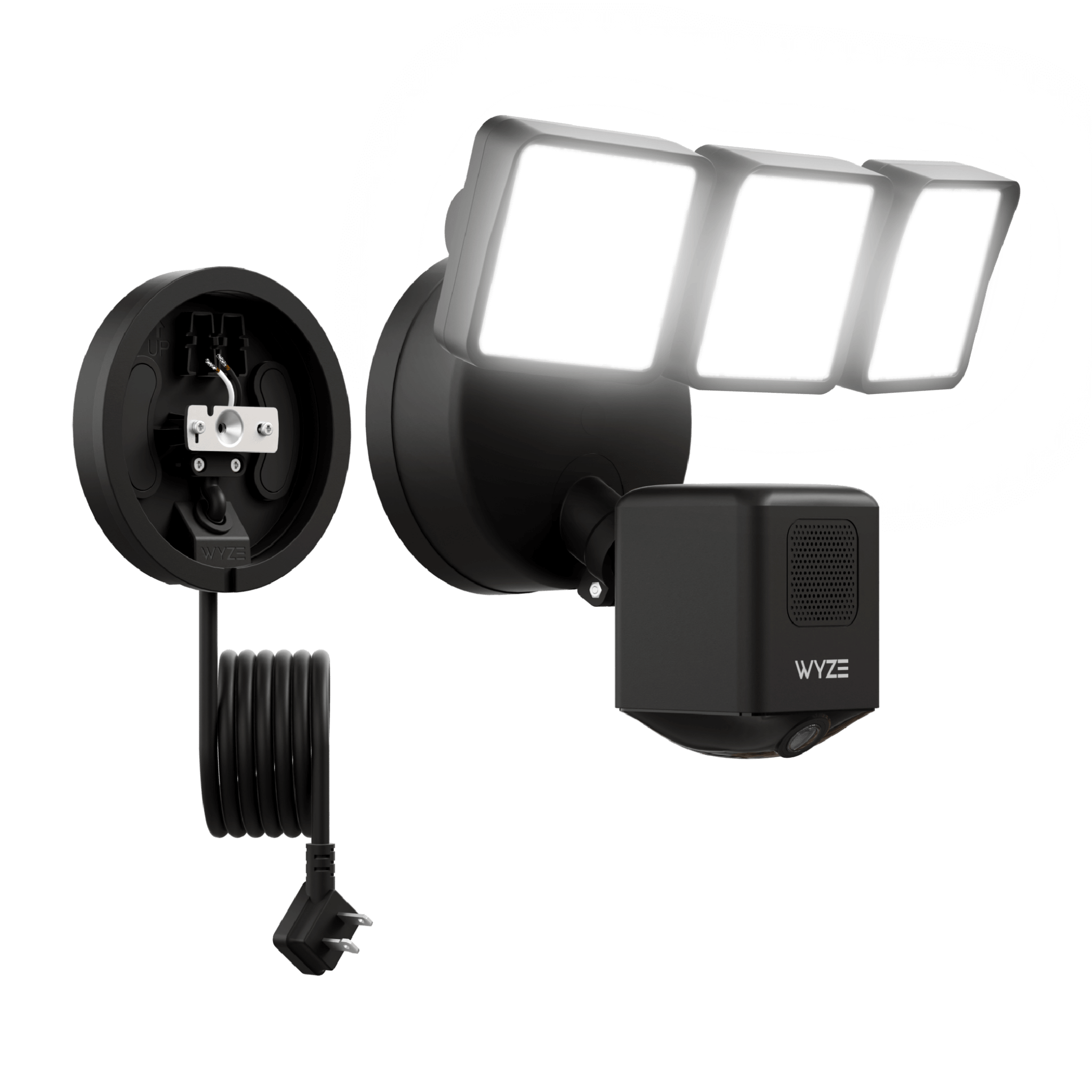 Fancy Cam Floodlight Pro + Plug-In Mount
