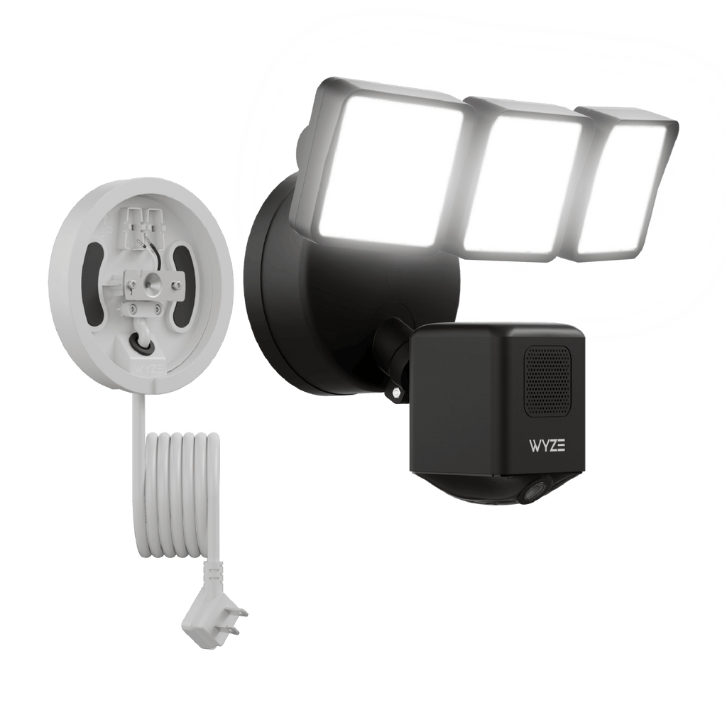 Fancy Cam Floodlight Pro + Plug-In Mount