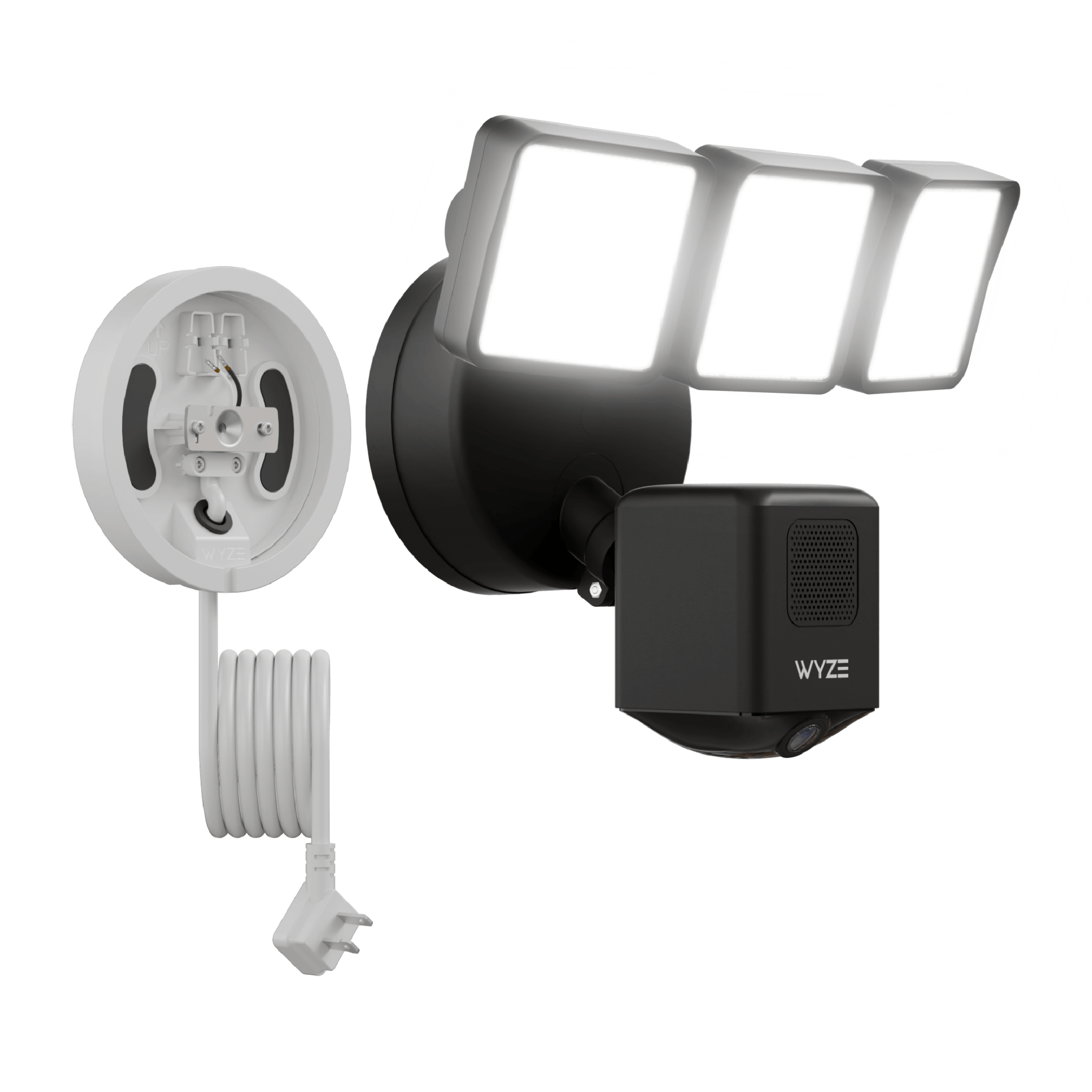 Fancy Cam Floodlight Pro + Plug-In Mount