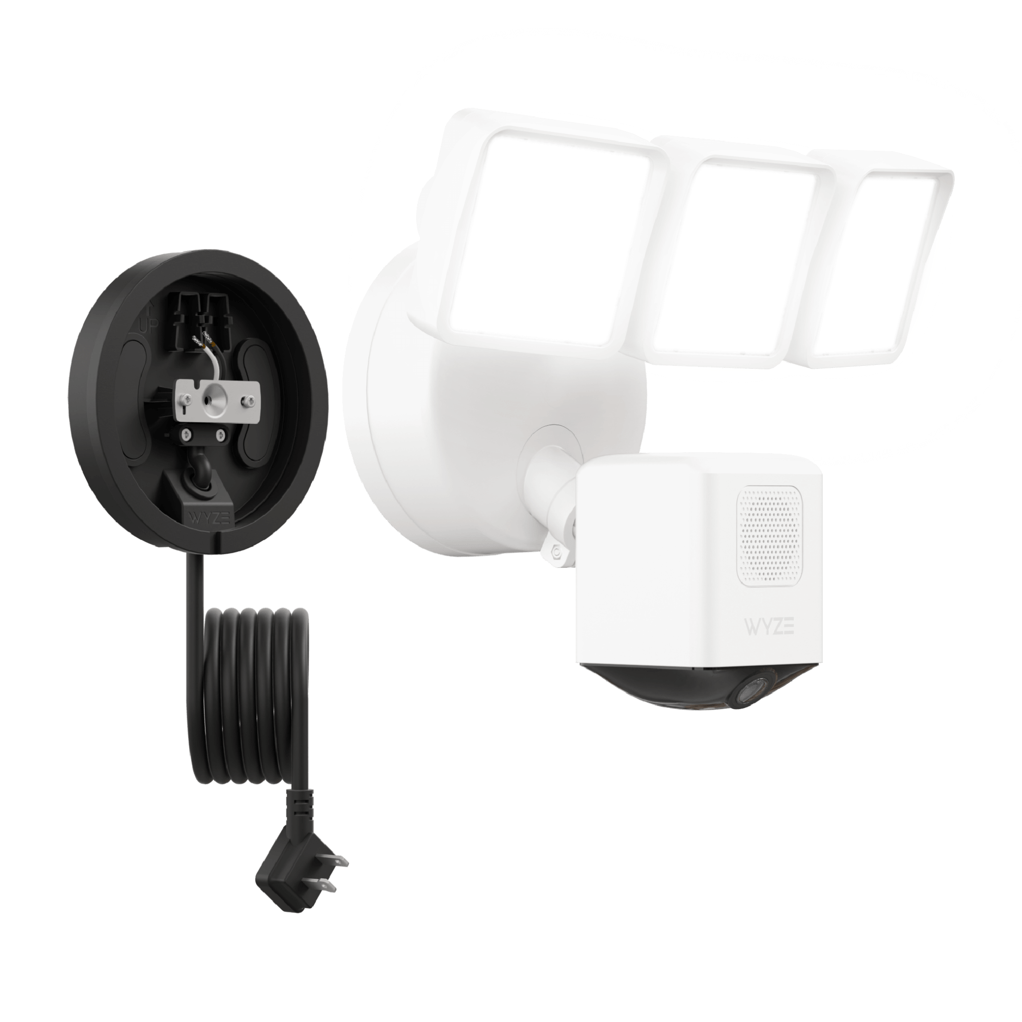 Fancy Cam Floodlight Pro + Plug-In Mount