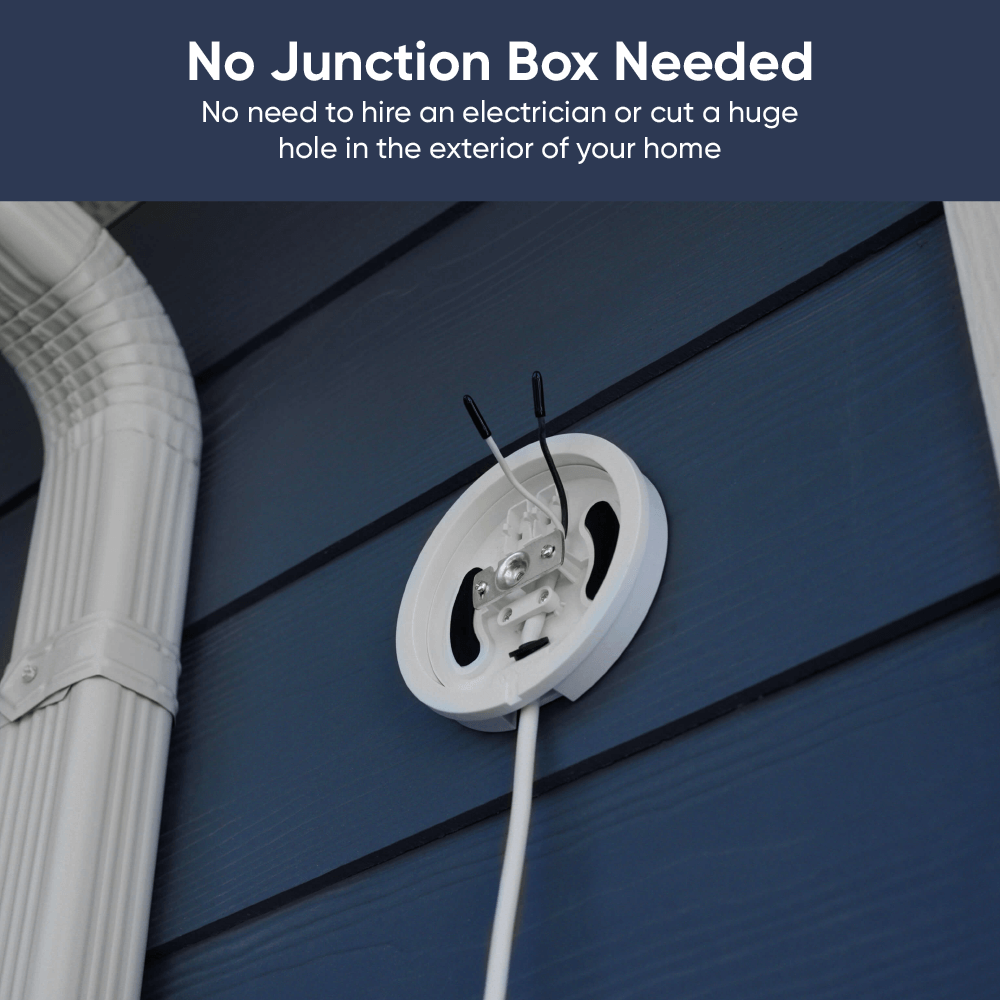 Fancy Cam Floodlight Pro + Plug-In Mount