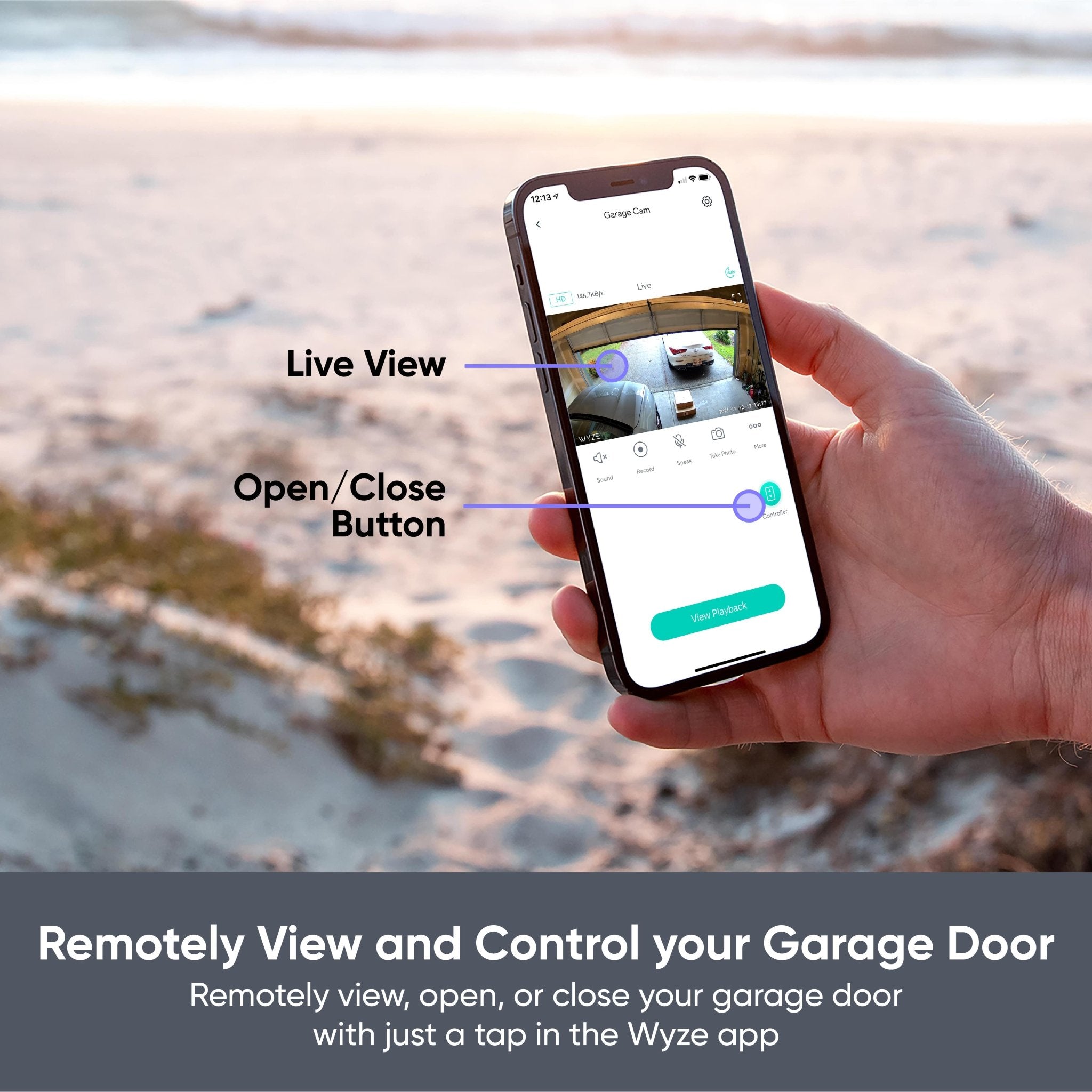 Fancy Garage Door Controller
