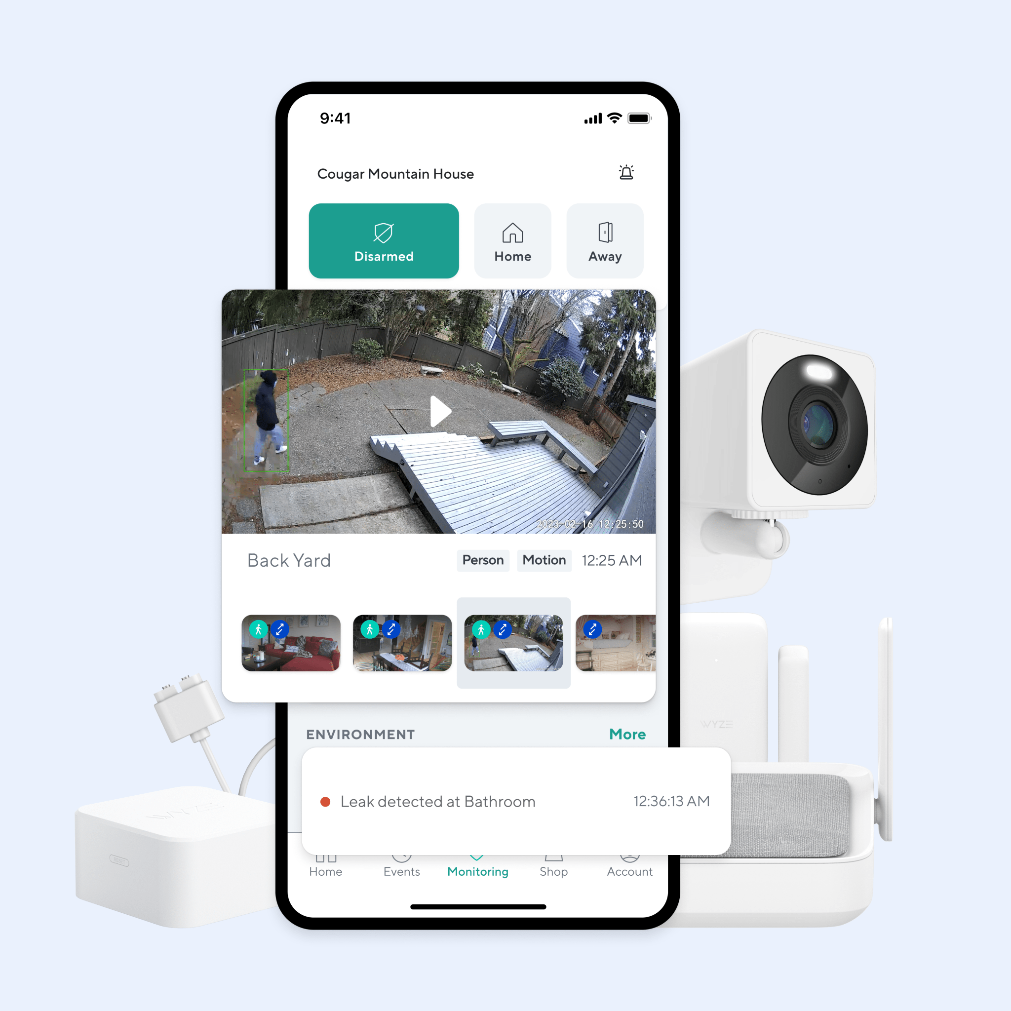 Fancy Home Monitoring Service