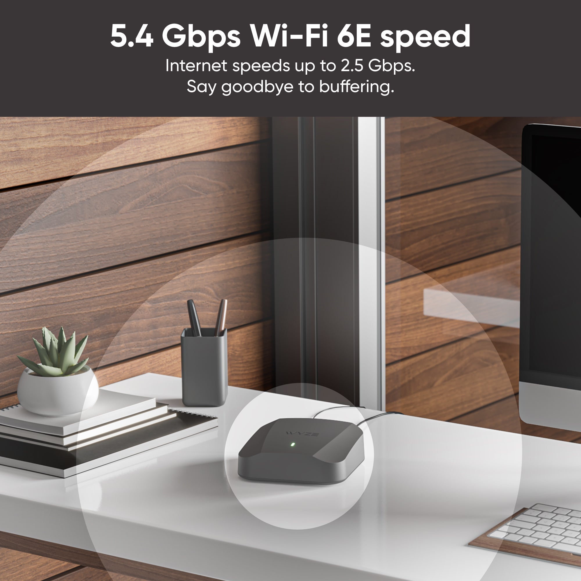 Fancy Wi-Fi 6E Mesh Router Pro