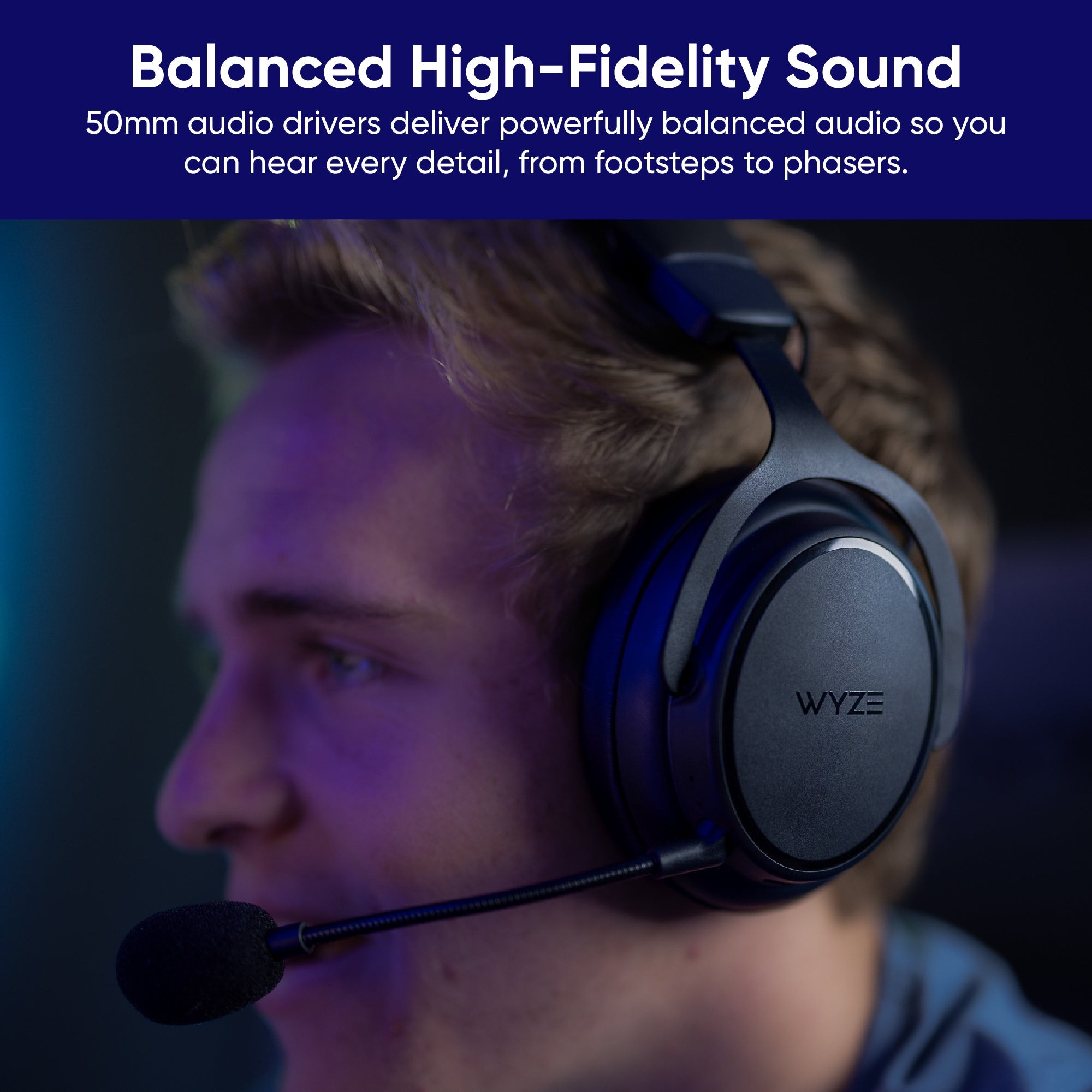 Fancy Wireless Gaming Headset
