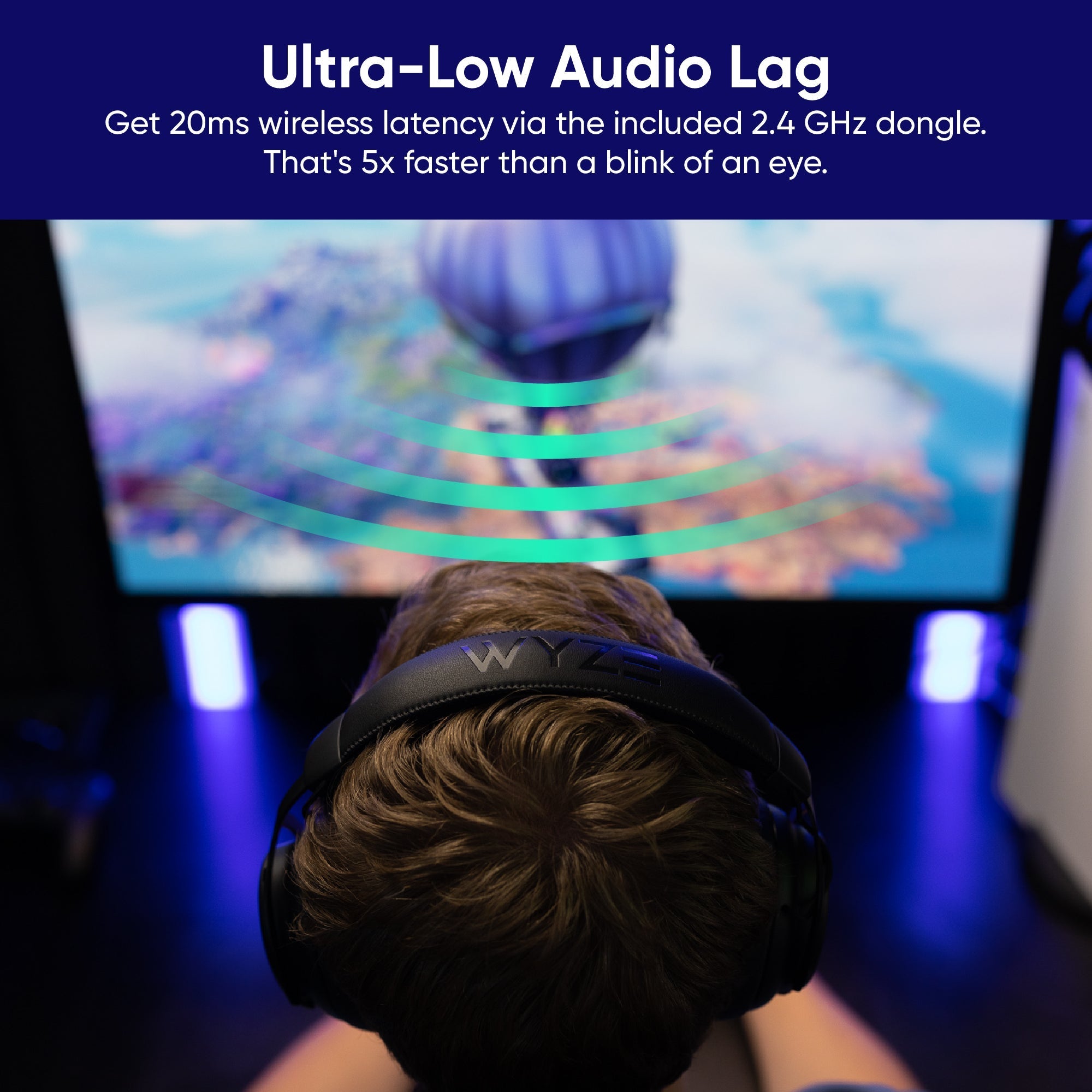 Fancy Wireless Gaming Headset