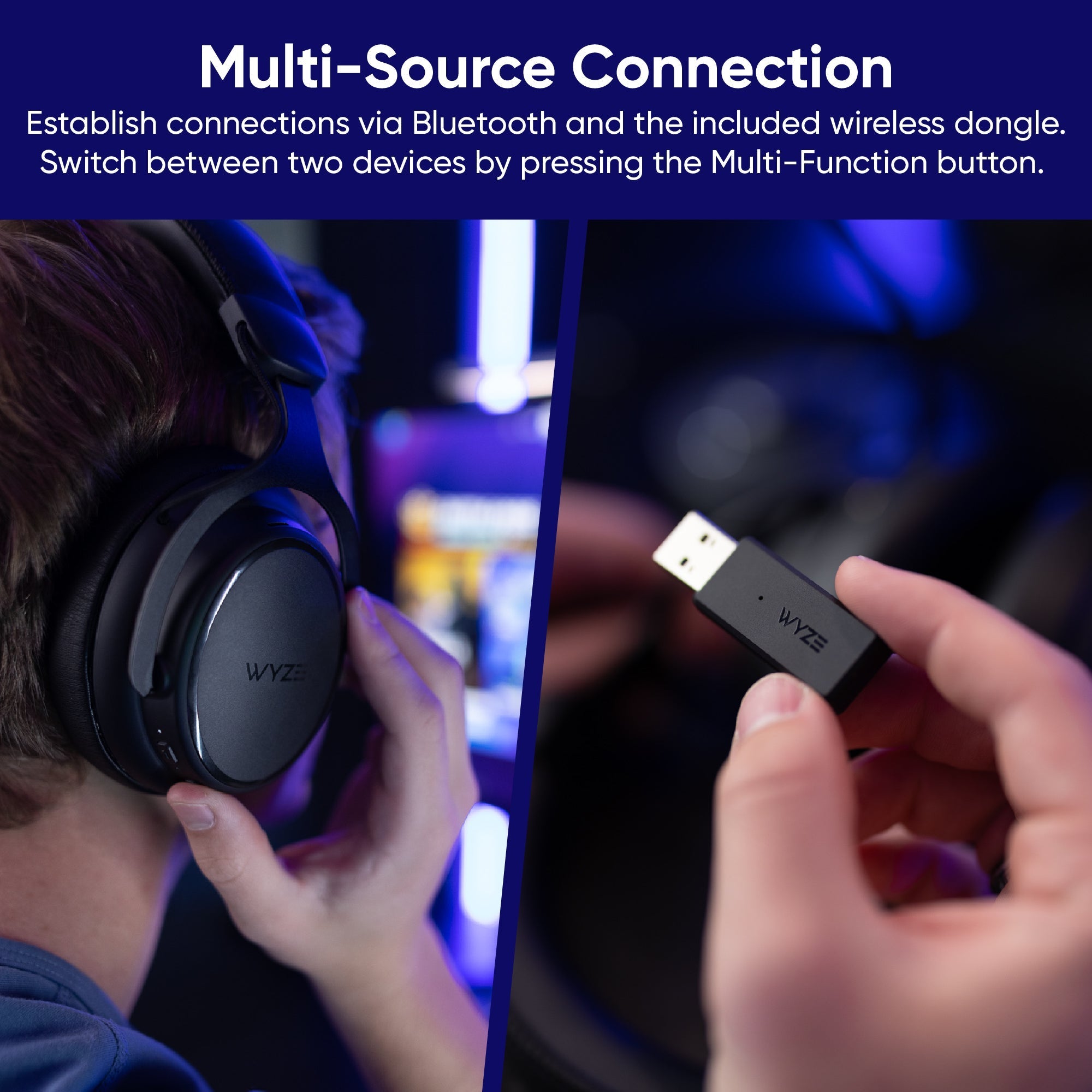 Fancy Wireless Gaming Headset